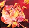 Dcor Rose I painting by Sue Graham